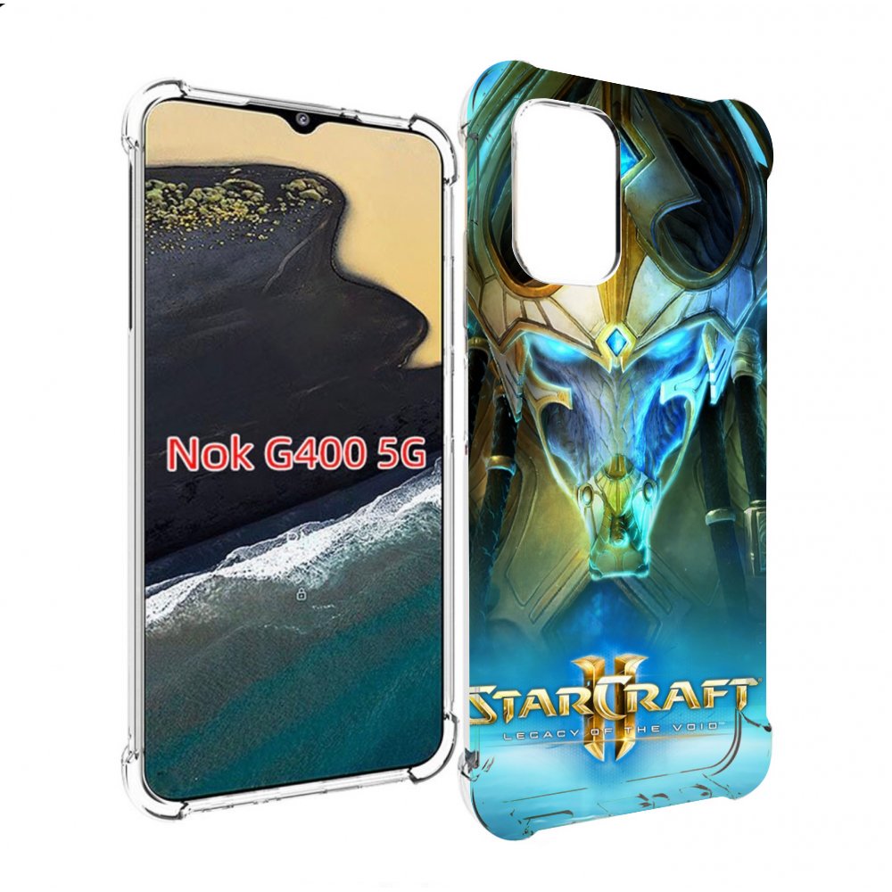 

Чехол MyPads StarCraft II Legacy of the Void для Nokia G400 5G, Прозрачный, Tocco