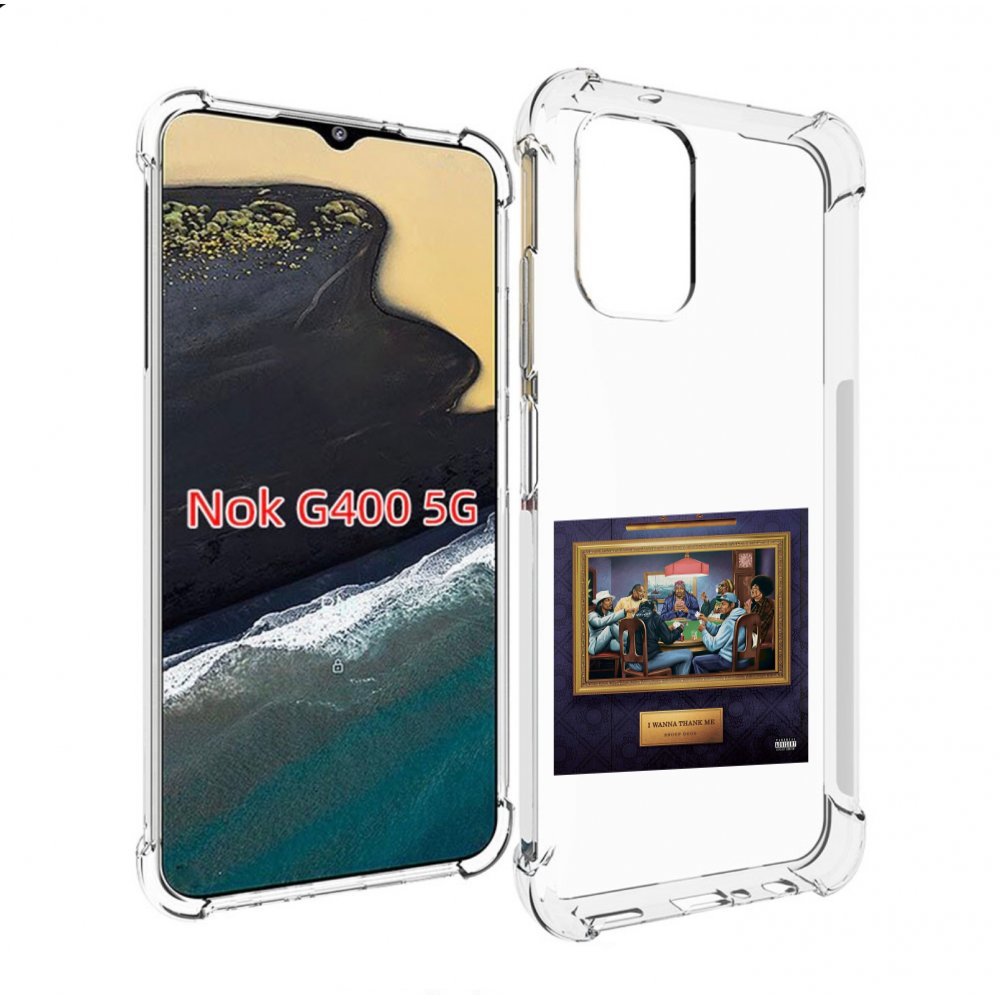 

Чехол MyPads Snoop Dogg WANNA THANK ME для Nokia G400 5G, Прозрачный, Tocco