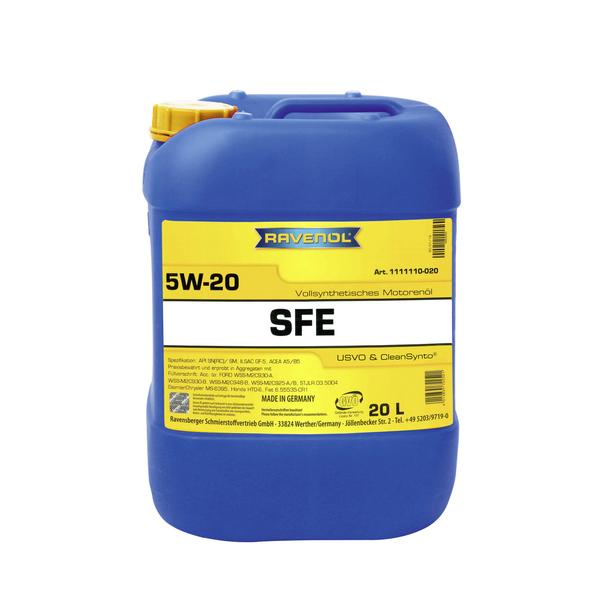 

Моторное масло RAVENOL Super Fuel Economy SFE SAE 5W-20 ( 10л) new