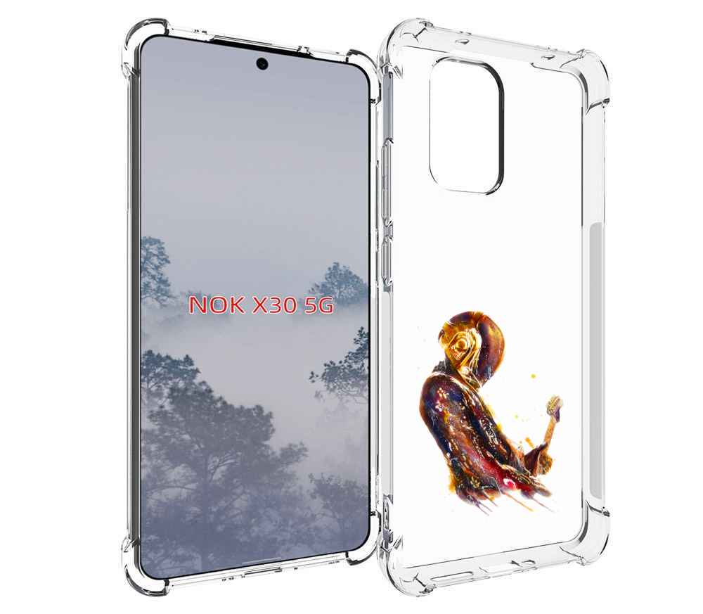 

Чехол MyPads космо-музыкант для Nokia X30 5G, Tocco