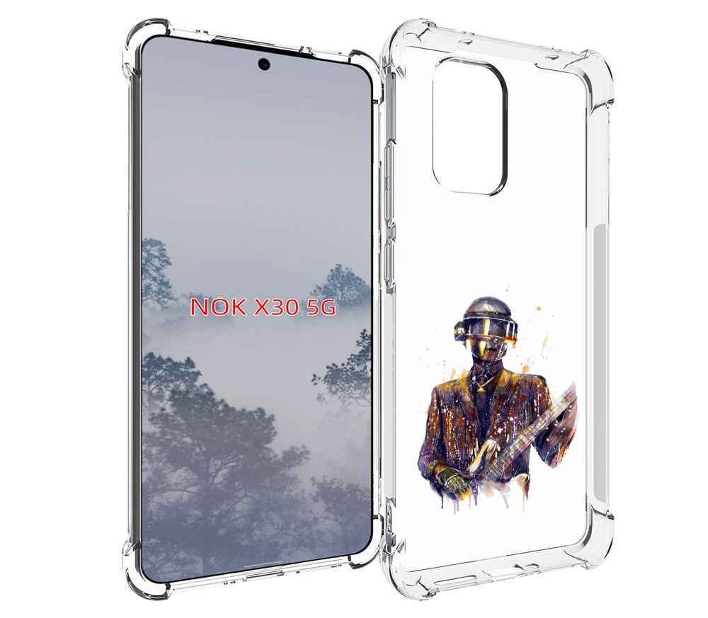 

Чехол MyPads космо-гитарист для Nokia X30 5G, Tocco