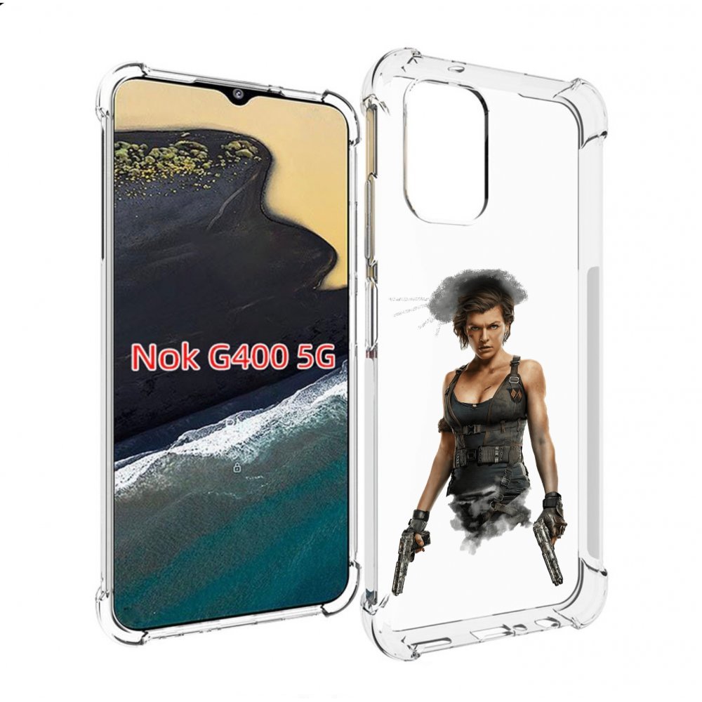 

Чехол MyPads Resident-Evil для Nokia G400 5G, Прозрачный, Tocco