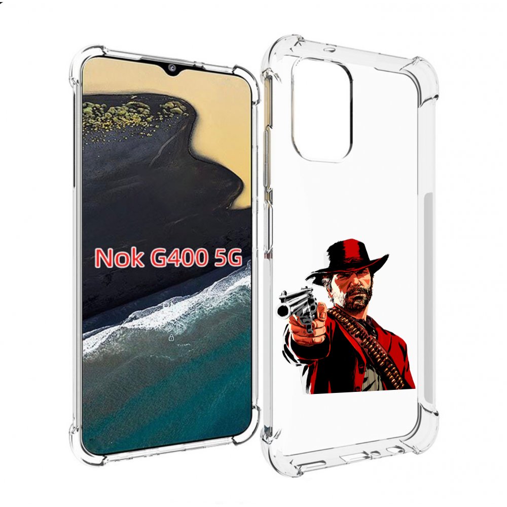 

Чехол MyPads Red-Dead-Redemption-2-РДР-2 для Nokia G400 5G, Прозрачный, Tocco