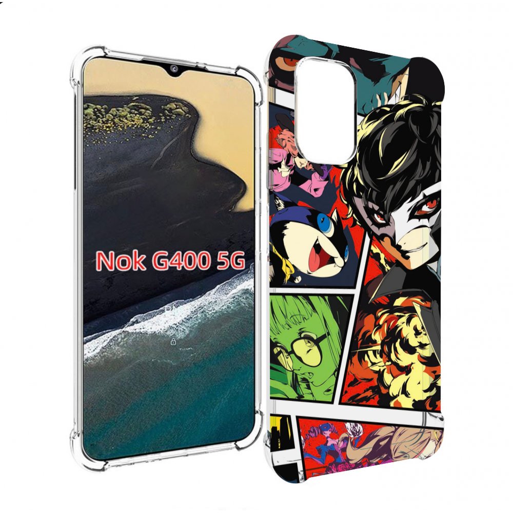 

Чехол MyPads Persona 5 art для Nokia G400 5G, Прозрачный, Tocco