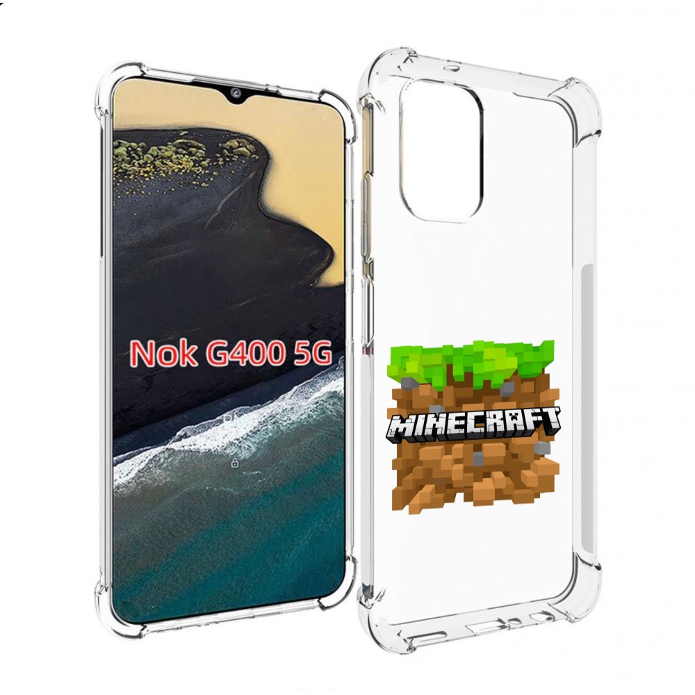 

Чехол MyPads Minecraft-2 для Nokia G400 5G, Прозрачный, Tocco