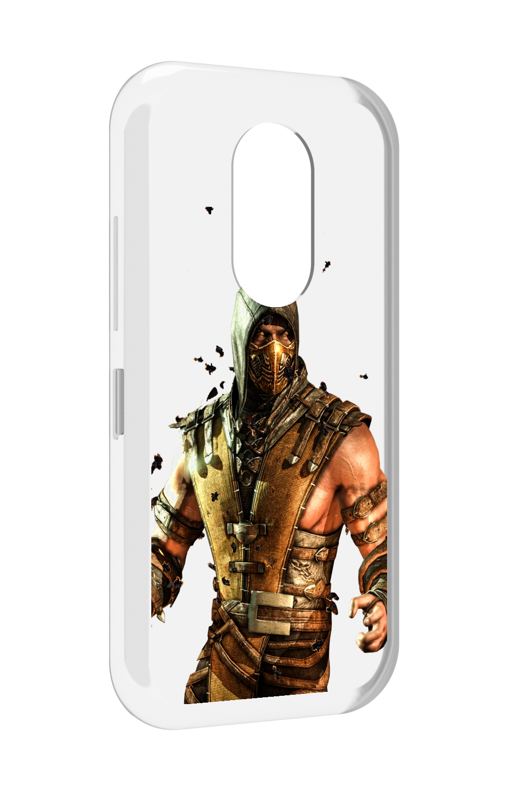 

Чехол MyPads Mortal Kombat scorpion для Doogee S61 / S61 Pro, Прозрачный, Tocco