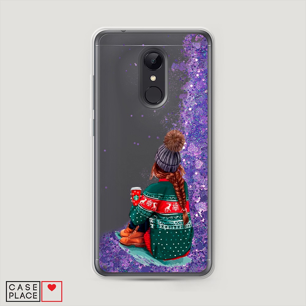 

Чехол Awog на Xiaomi Redmi 5 "Winter dreams", Разноцветный, 33092-1