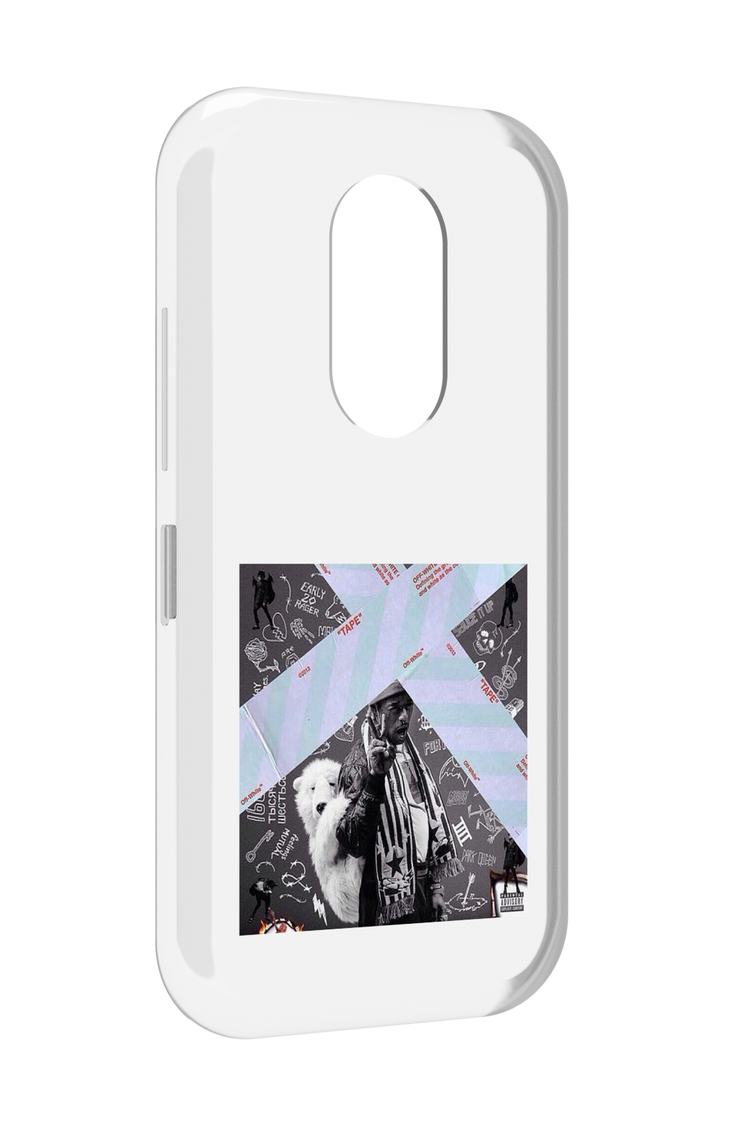 

Чехол MyPads Lil Uzi Vert - Luv Is Rage 2 для Doogee S61 / S61 Pro, Прозрачный, Tocco