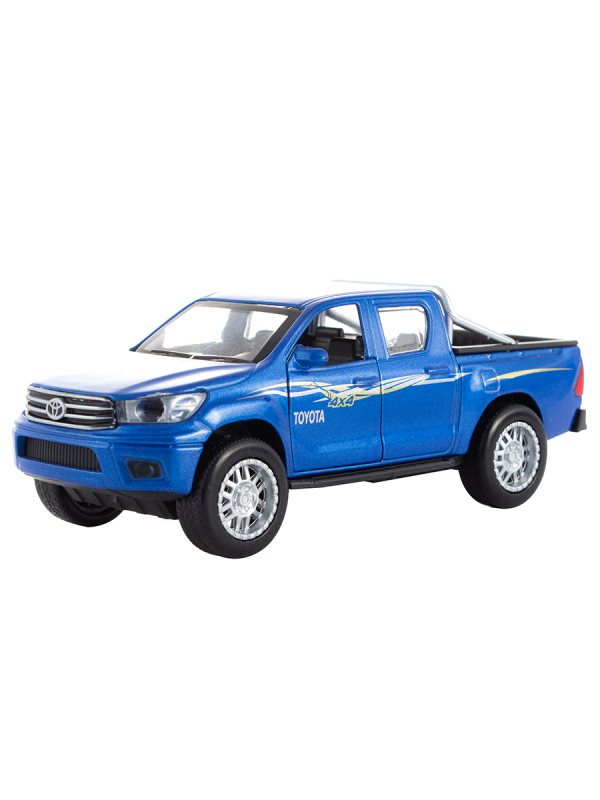

Модель автомобиля KiddieDrive Toyota Hulix, синий (инерционный механизм) KiddieDrive