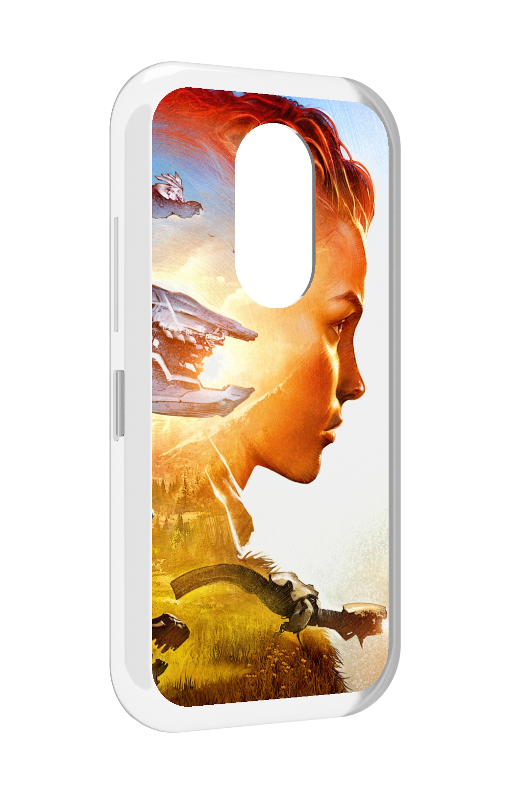 

Чехол MyPads Horizon Zero Dawn art для Doogee S61 / S61 Pro, Прозрачный, Tocco