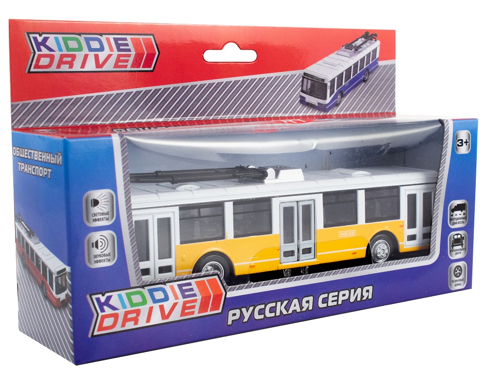 

Общественный транспорт KiddieDrive, желтый KiddieDrive