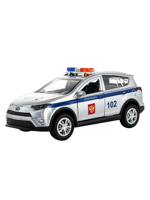 

Модель автомобиля KiddieDrive Toyota Rav4, серебряный (инерционный механизм) KiddieDrive