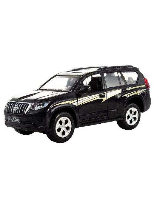 

Модель автомобиля KiddieDrive Toyota Prado, черный (инерционный механизм) KiddieDrive
