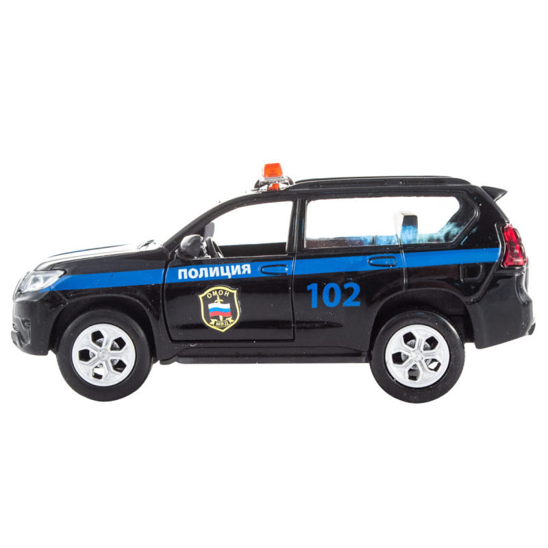

Модель автомобиля KiddieDrive Toyota Prado. ДПС, черный (инерционный механизм) KiddieDrive
