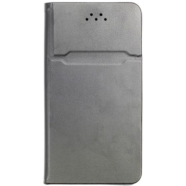 Чехол книжка для смартфона универсальный Universal 5.5-6.5 дюйма Черный