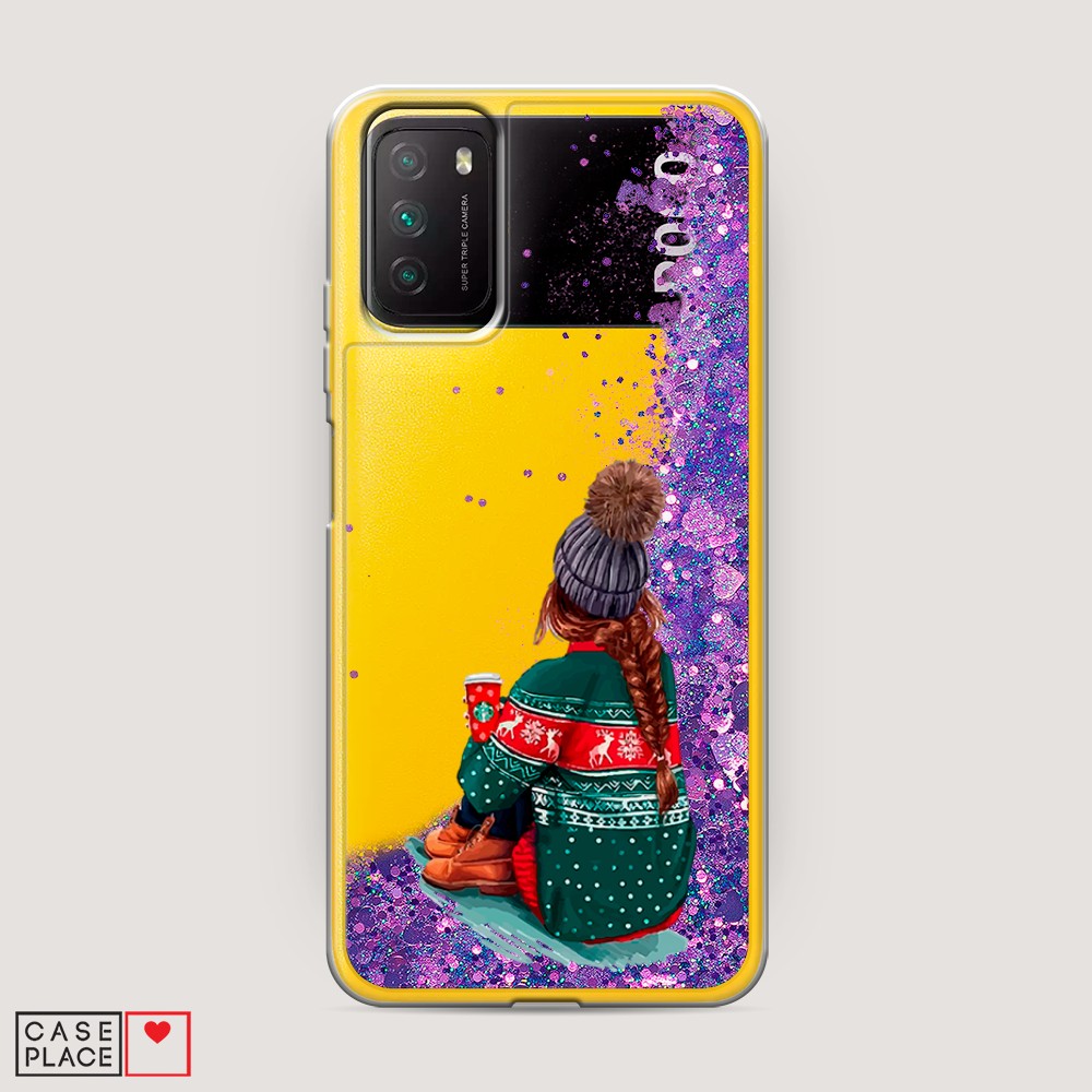 

Чехол Awog на Poco M3 "Winter dreams", Разноцветный, 39592-1