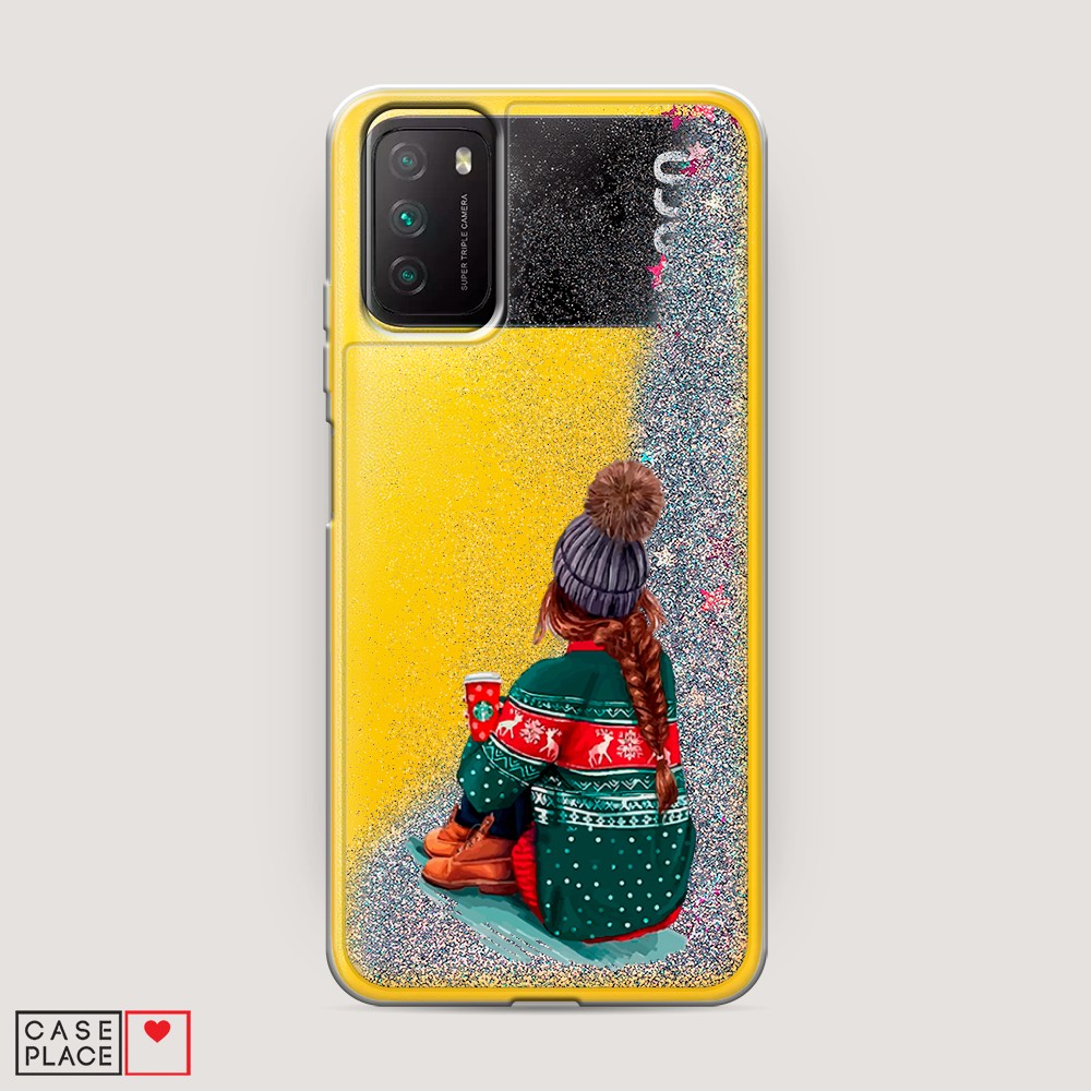 

Чехол Awog на Poco M3 "Winter dreams", Разноцветный, 39591-1