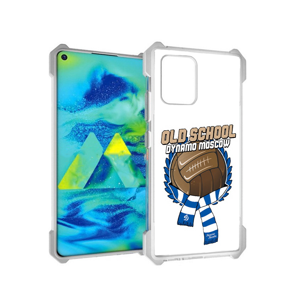 

Чехол MyPads Tocco для Samsung Galaxy S10 Lite ФК Динамо олд скул (PT143840.502.176), Прозрачный, Tocco