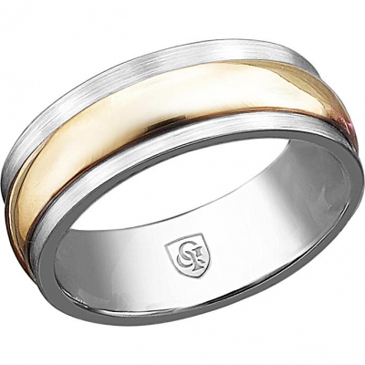 

Кольцо из комбинированного золота р. 16,5 Эстет 01О060462Ж, 01О060462Ж