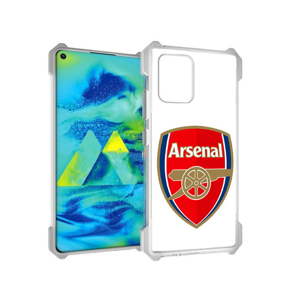 

Чехол MyPads Tocco для Samsung Galaxy S10 Lite ФК Арсенал логотип (PT143840.502.174), Прозрачный, Tocco