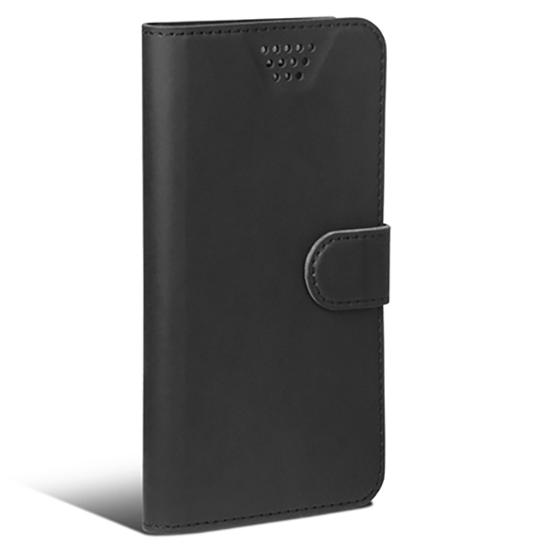 Чехол книжка для смартфона универсальный DF 6.5-6.7 дюйма Universal 14 Черный