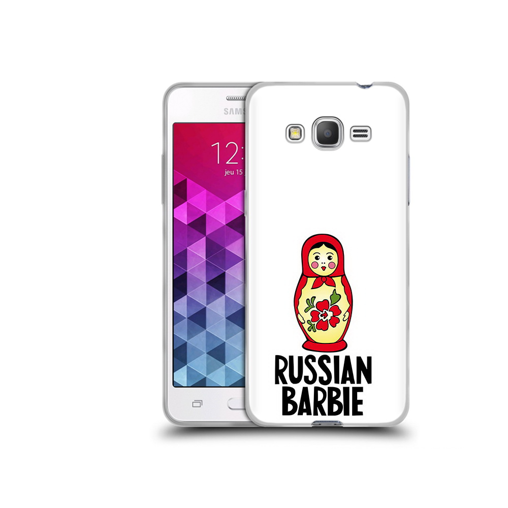 

Чехол MyPads Tocco для Samsung Galaxy Grand Prime матрешка, Прозрачный, Tocco
