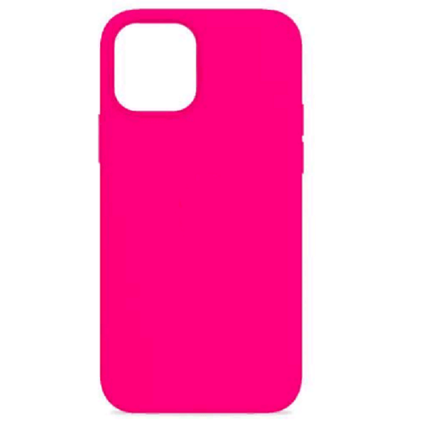 фото Чехол iphone 13/13 pro silicon цвет ультра-розовый nobrand