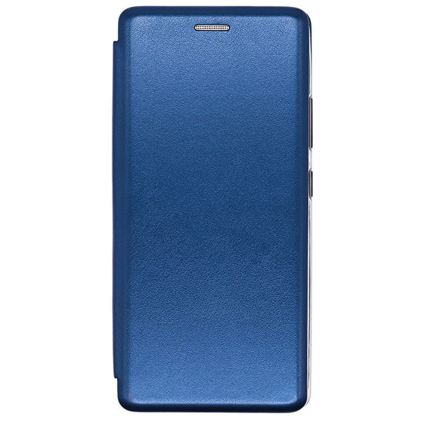 фото Чехол книжка для samsung galaxy s20fe fashion case на магнитах синий