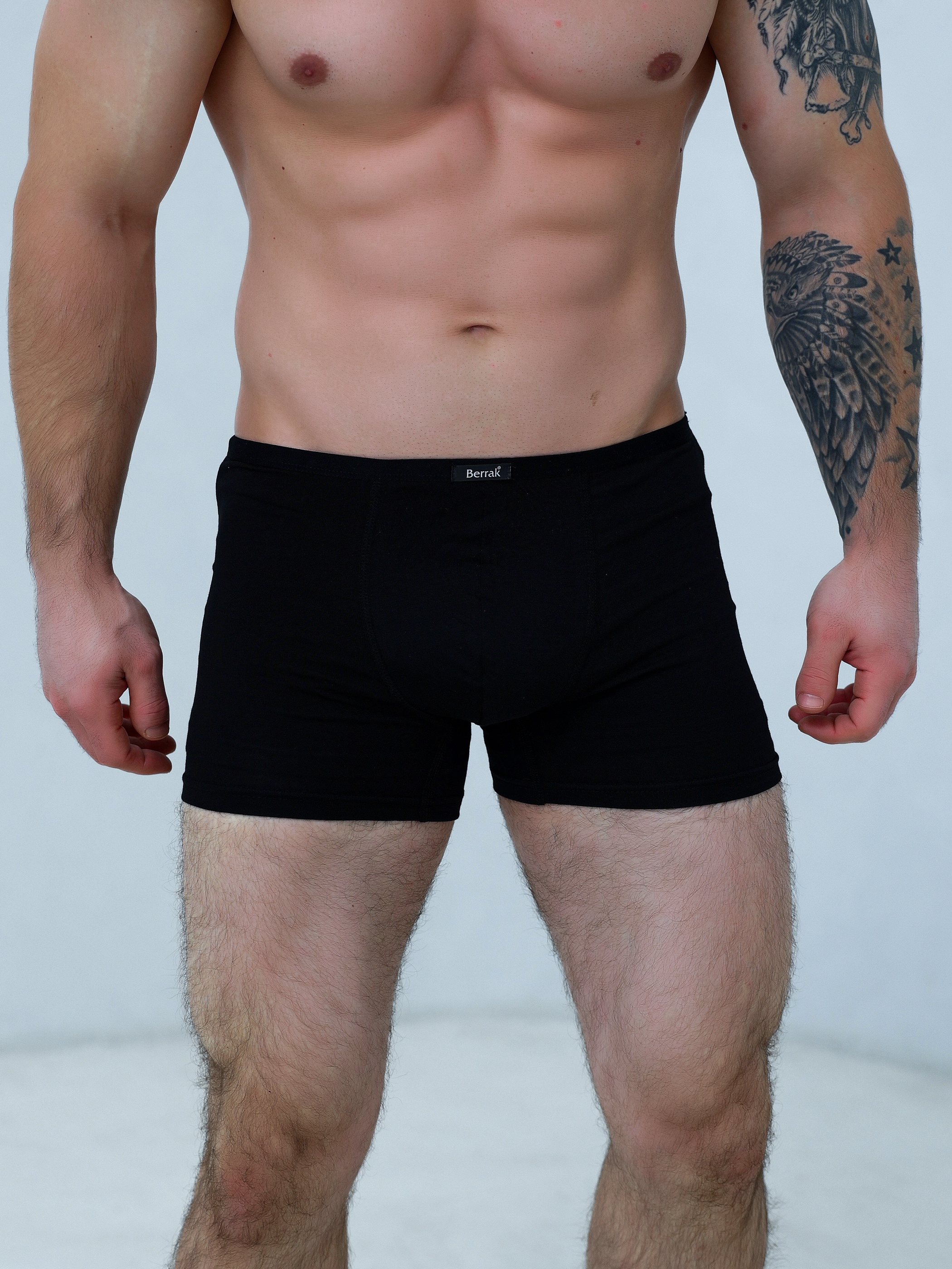 

Трусы мужские Berrak 4488 черные 2XL, Черный, 4488