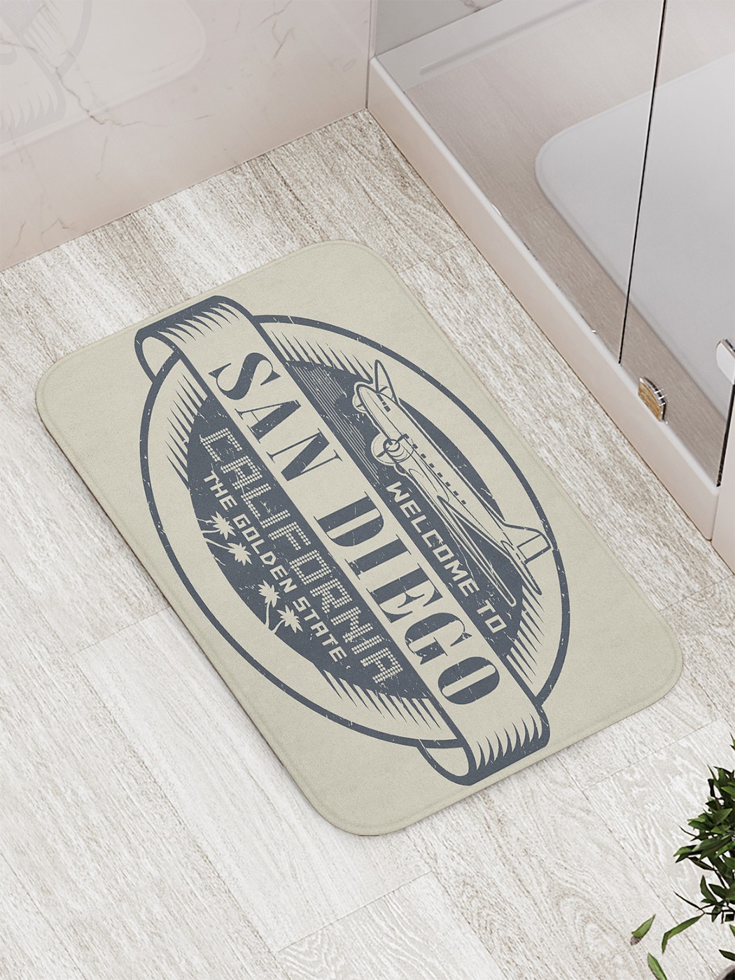 

bath_71836 Коврик противоскользящий для ванной, сауны, бассейна, 77х52 см