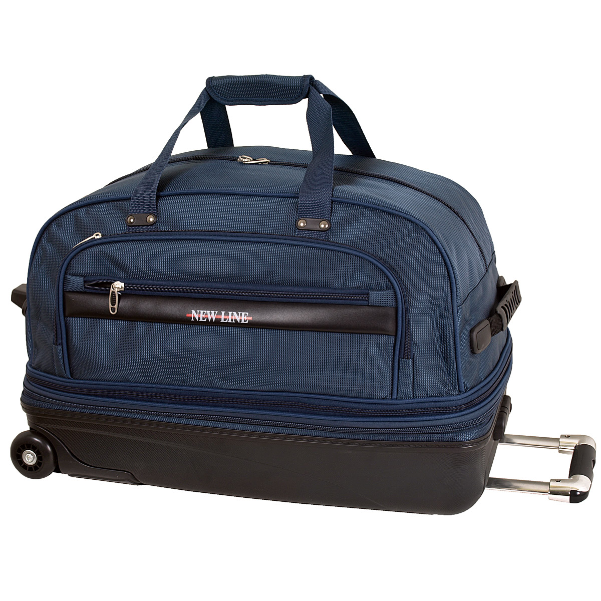 Дорожная сумка унисекс RION+ А245 синяя, 61х40х31 см