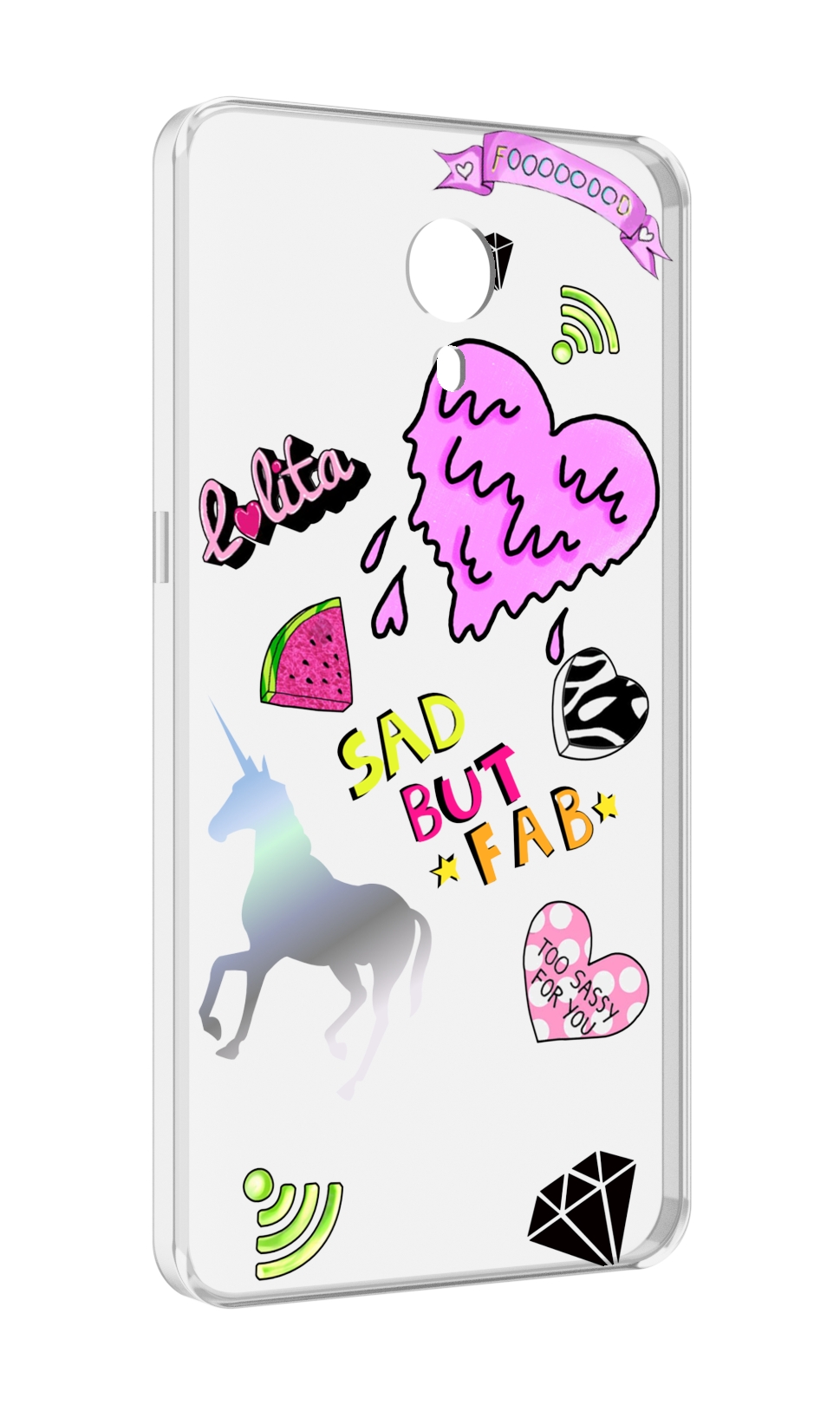 

Чехол MyPads красивые-смайлики для Meizu M3 Note, Прозрачный, Tocco