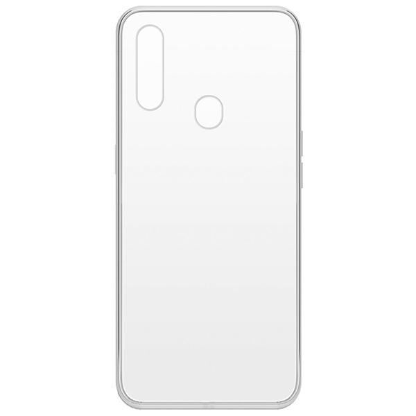 фото Силиконовый чехол для oppo a31 tpu 1мм прозрачный глянцевый