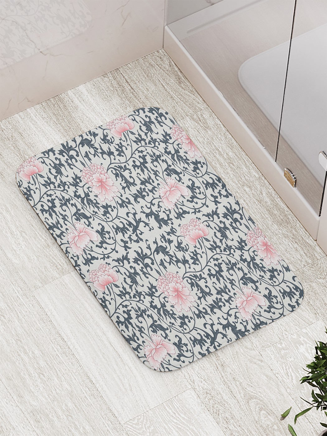 

bath_71715 Коврик противоскользящий для ванной, сауны, бассейна, 77х52 см
