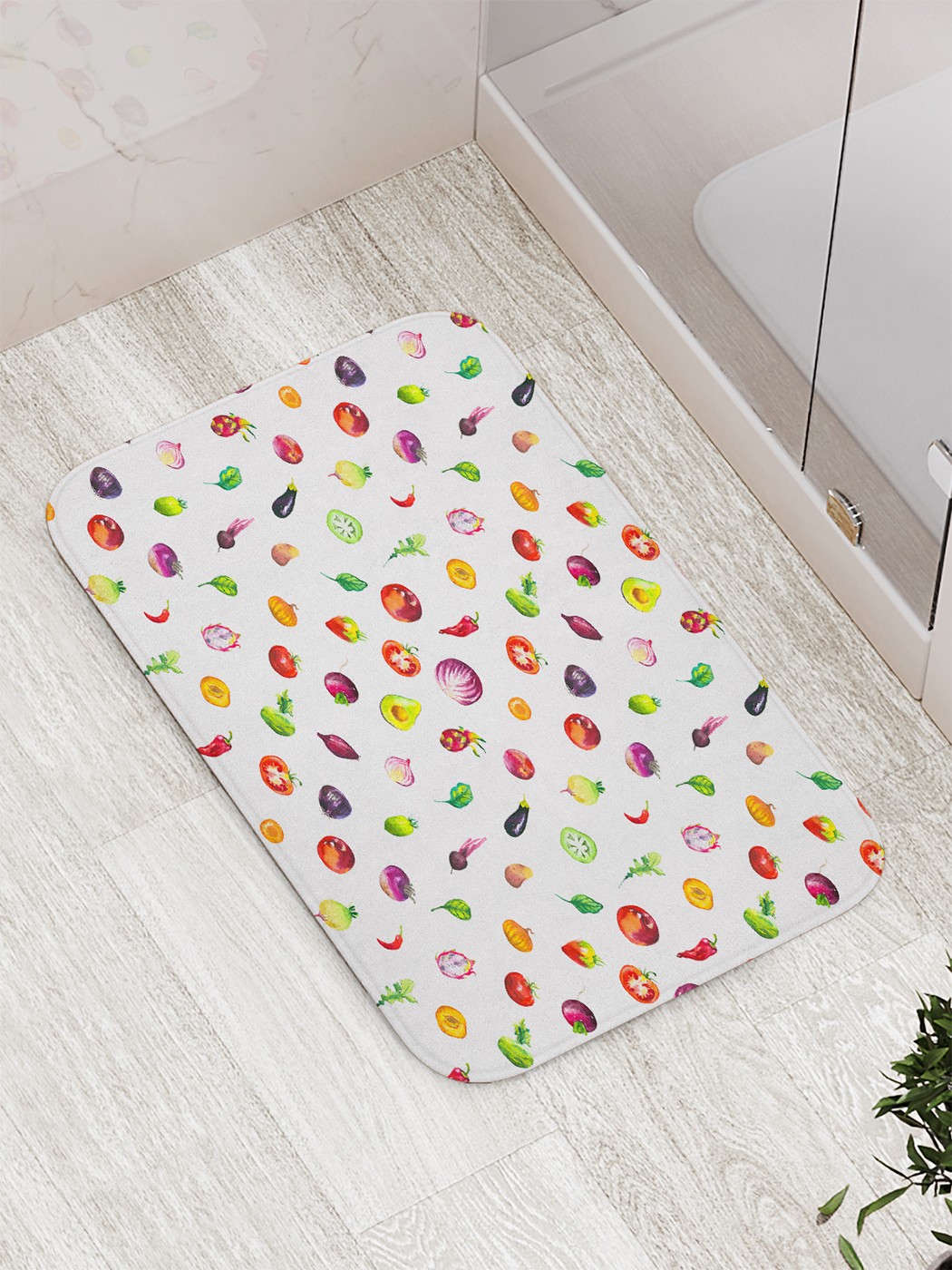 

bath_71711 Коврик противоскользящий для ванной, сауны, бассейна, 77х52 см
