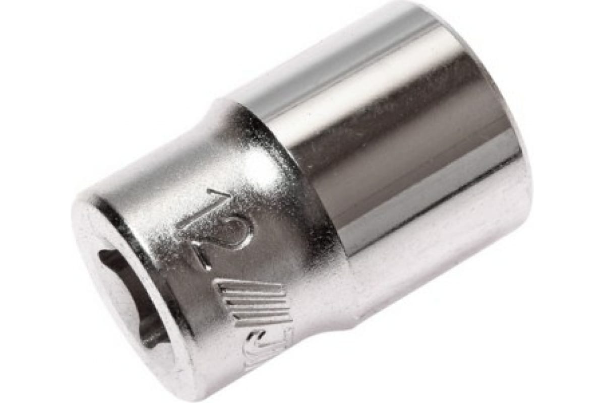 

Головка торцевая 12 мм, 6 гр, 1/4 inch, длина 25 мм