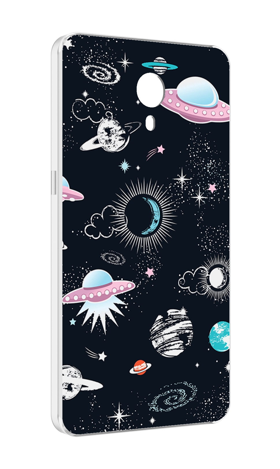 

Чехол MyPads космос-мини-картинки для Meizu M3 Note, Прозрачный, Tocco