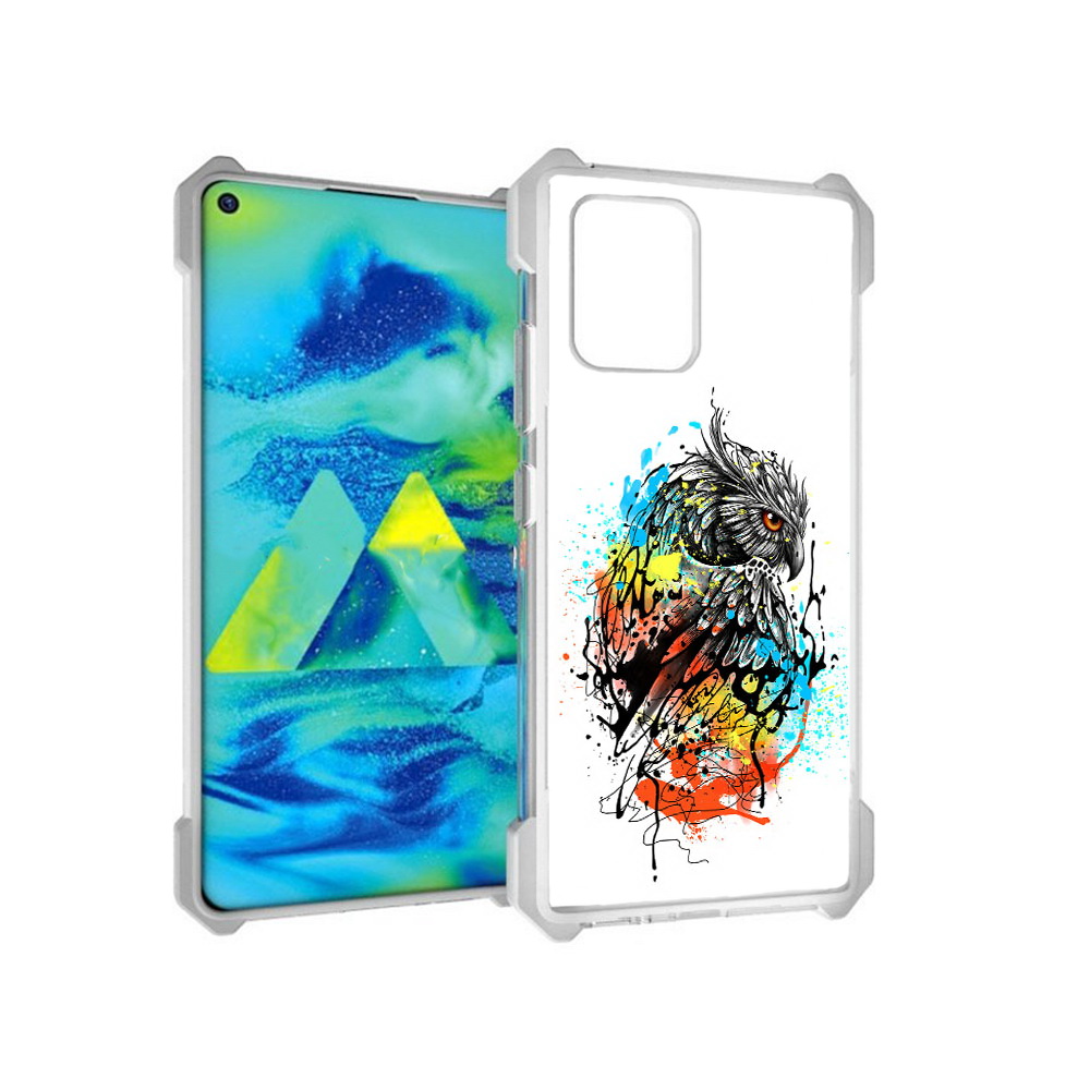 Чехол MyPads Tocco для Samsung Galaxy S10 Lite Творческая сова (PT143840.502.170)
