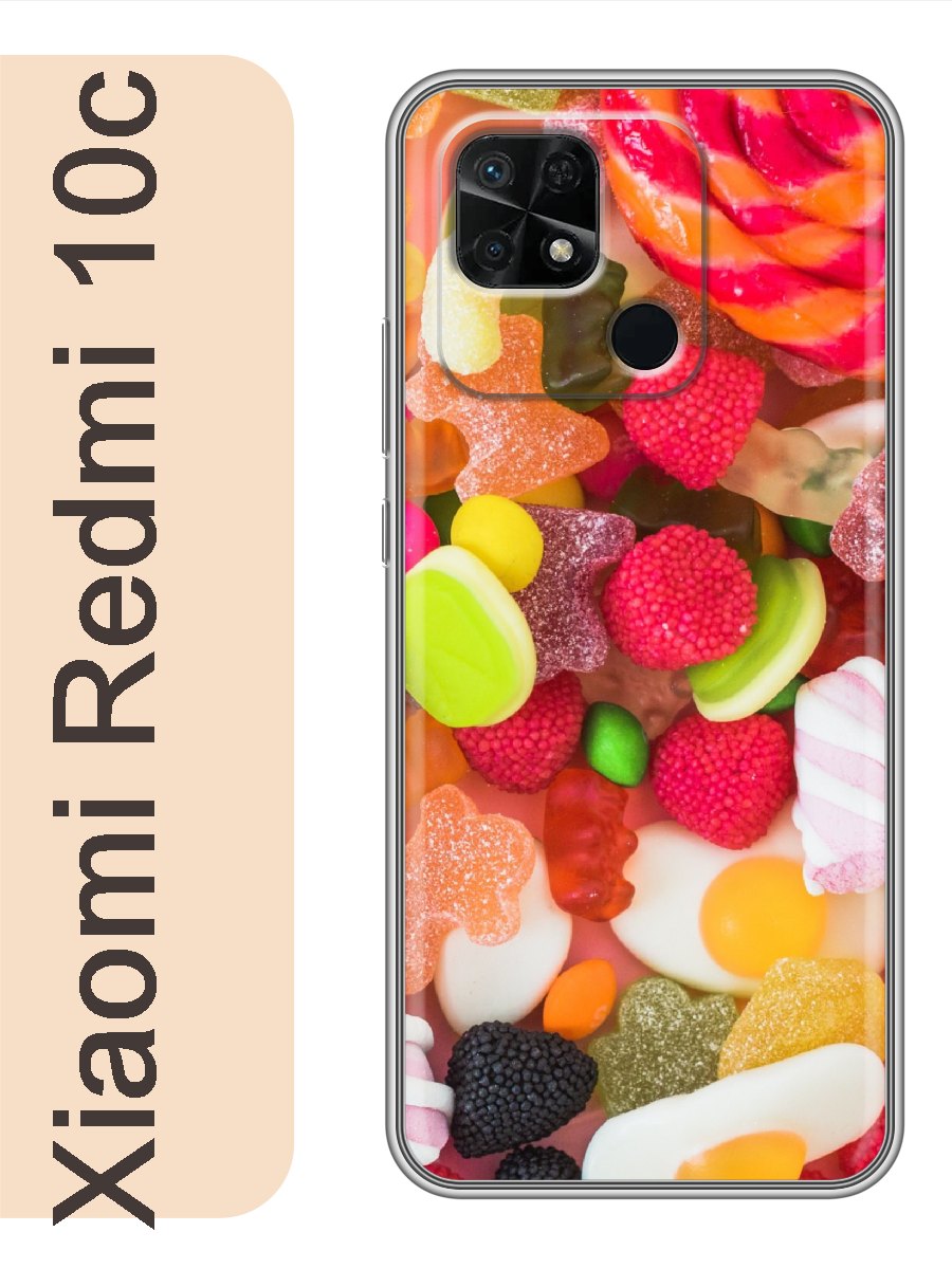 

Чехол на Xiaomi Redmi 10c вкусняшки сладости 108, red10cswts
