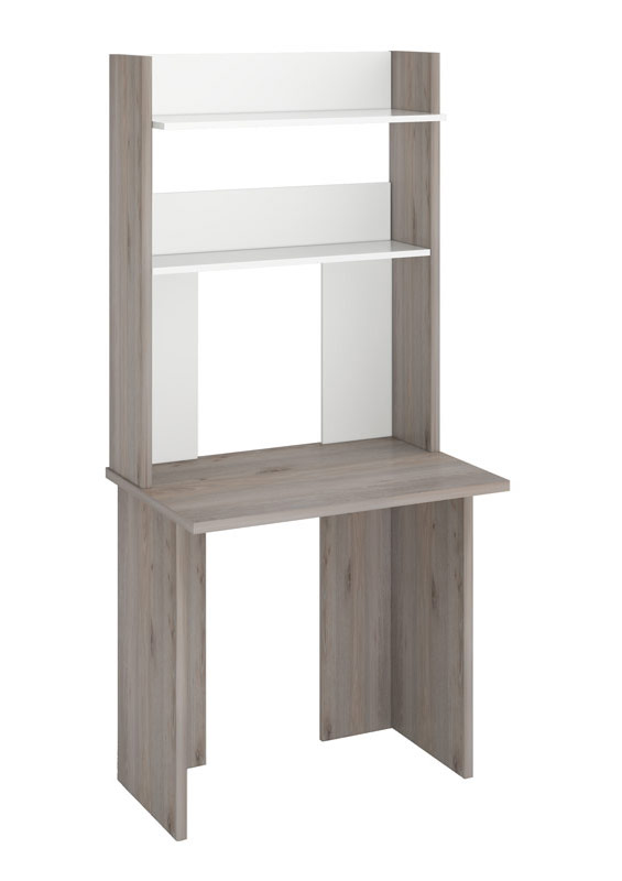 

Компьютерный стол Мэрдэс СКЛ-Прям80+НКЛХ 80 Нельсон/Белый, СКЛ-Прям80+НКЛХ 80