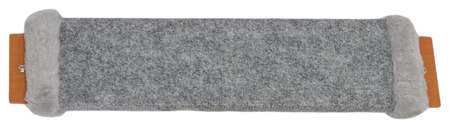 Когтеточка Дарэлл Мини серый ковролин с пропиткой для кошек 57 х12 х2 см