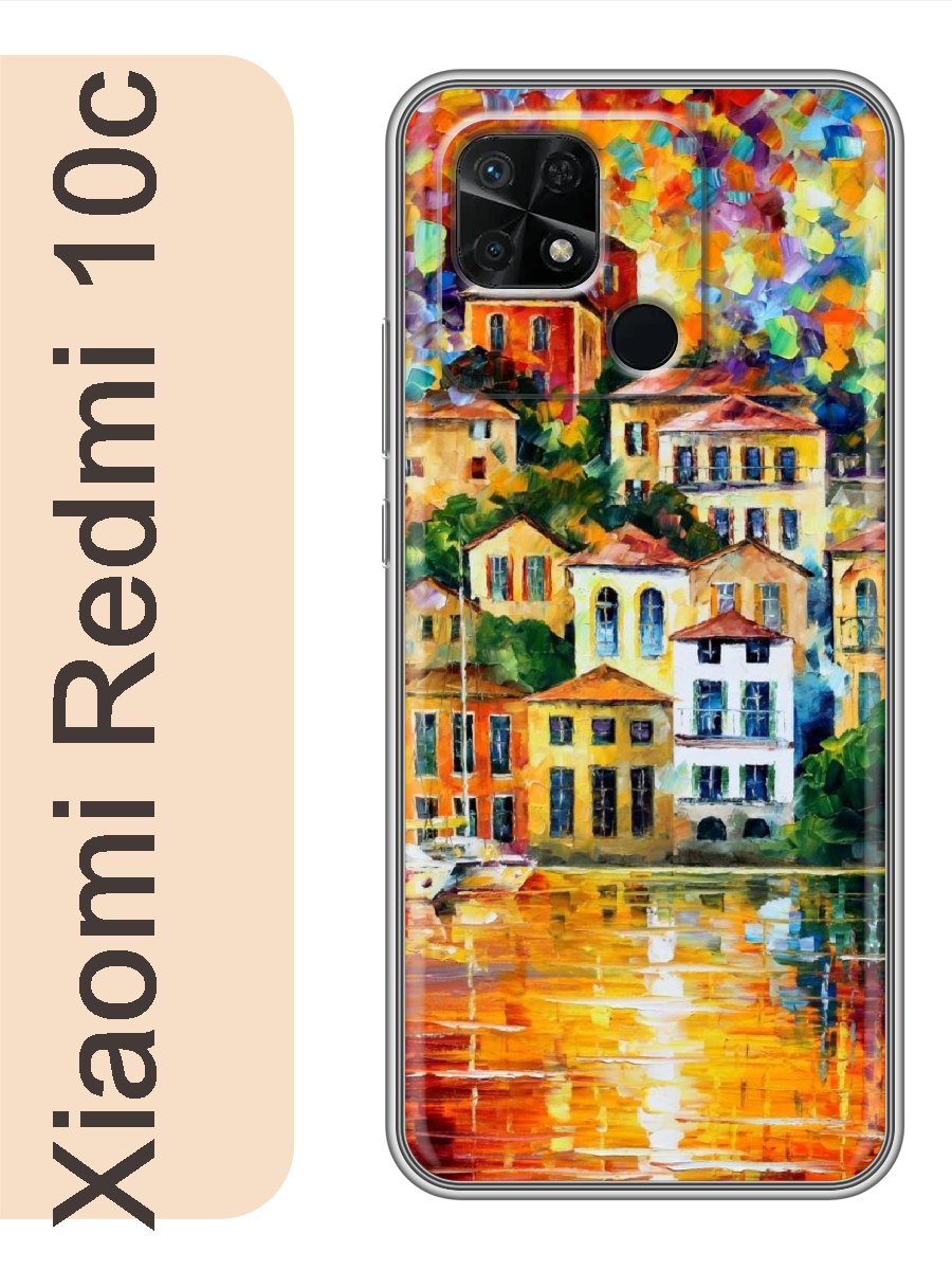 

Чехол на Xiaomi Redmi 10c картина город 060, Прозрачный, red10ckart