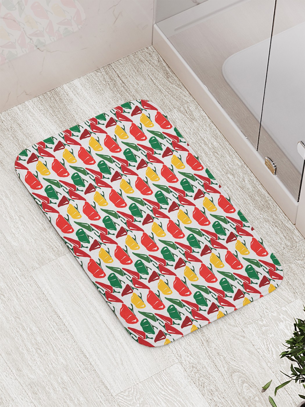 

bath_71486 Коврик противоскользящий для ванной, сауны, бассейна, 77х52 см