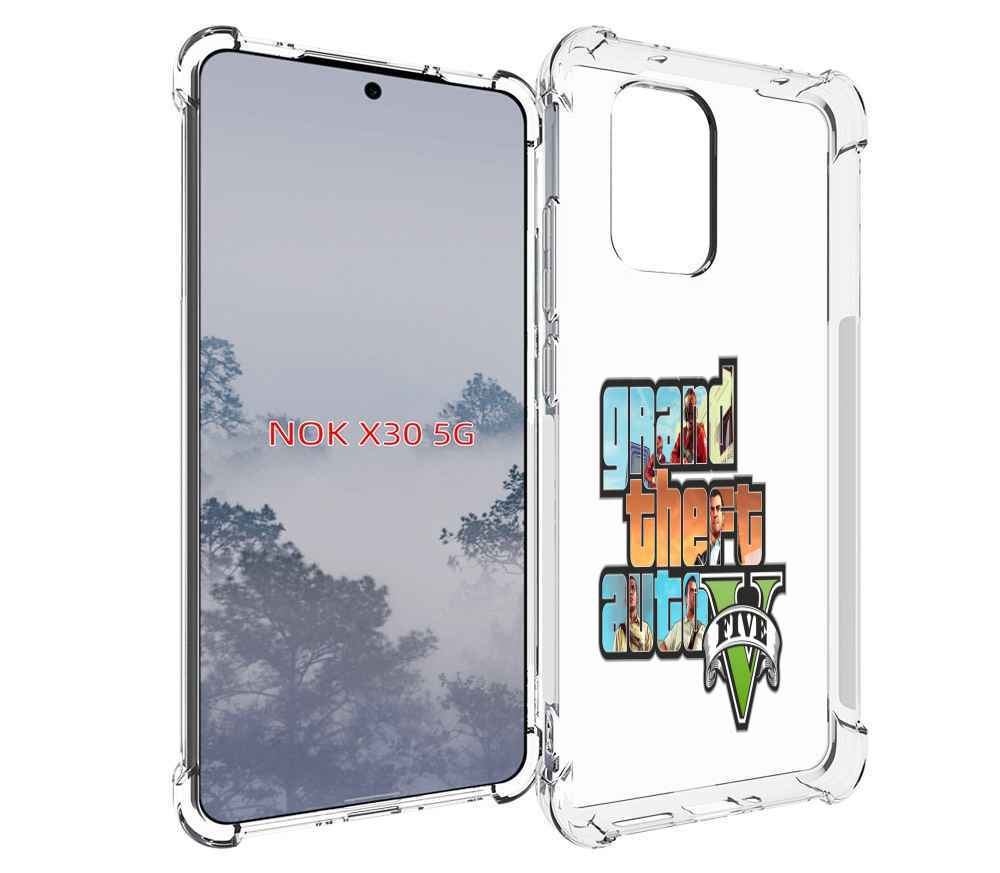 

Чехол MyPads игра гта для Nokia X30 5G, Tocco