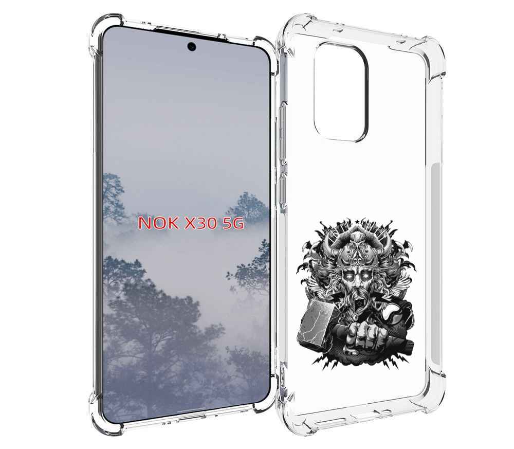 

Чехол MyPads злой тор для Nokia X30 5G, Tocco