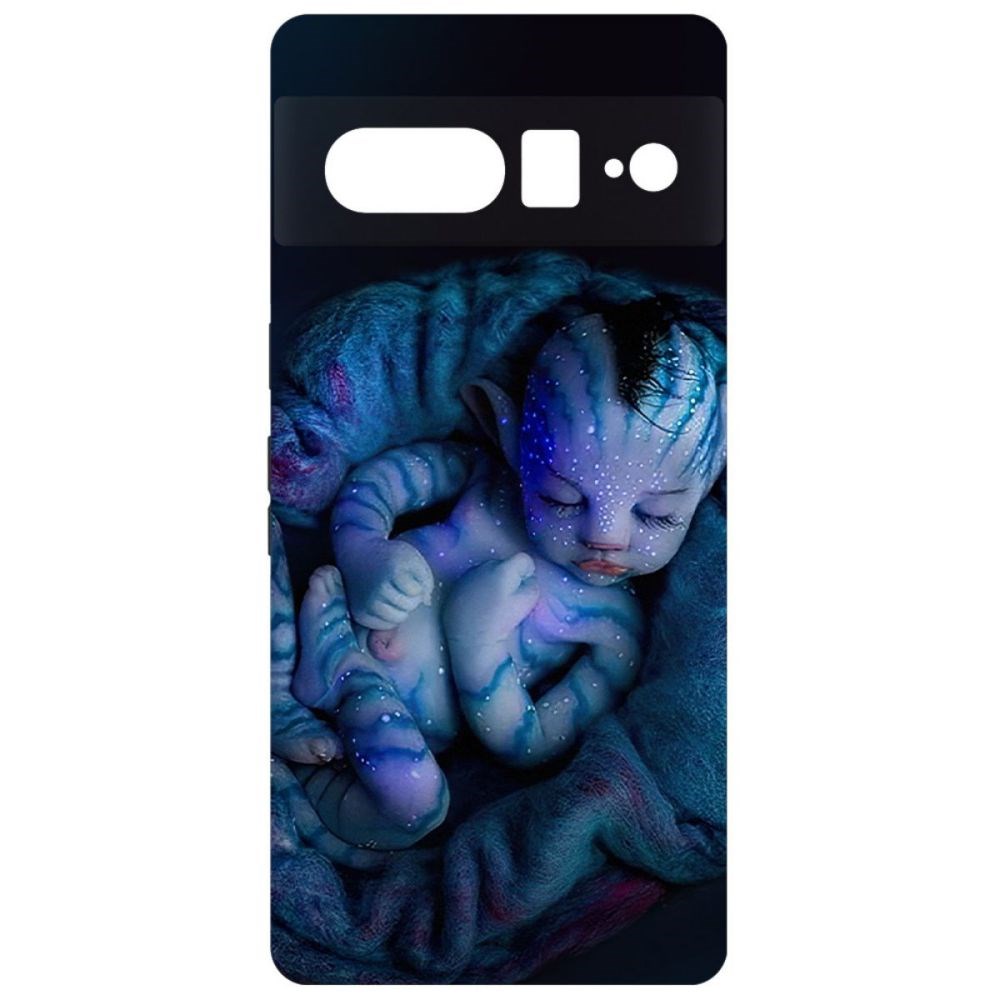

Чехол-накладка Софт Аватар - Малышка для GOOGLE Pixel 7 Pro, Черный