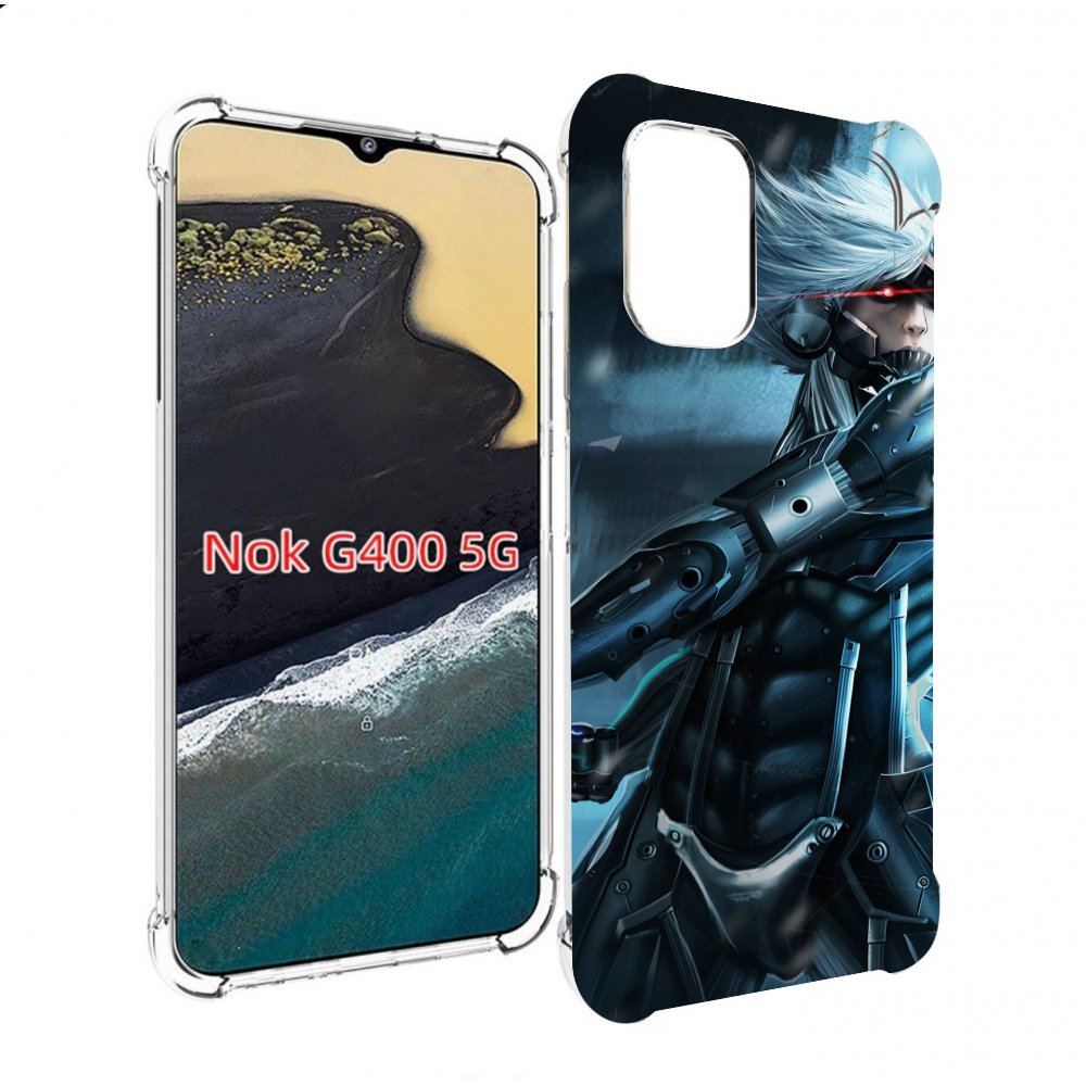 

Чехол MyPads Metal Gear Rising Revengeance для Nokia G400 5G, Прозрачный, Tocco