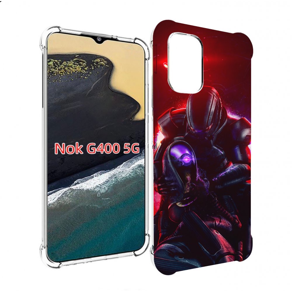 

Чехол MyPads Mass Effect для Nokia G400 5G, Прозрачный, Tocco