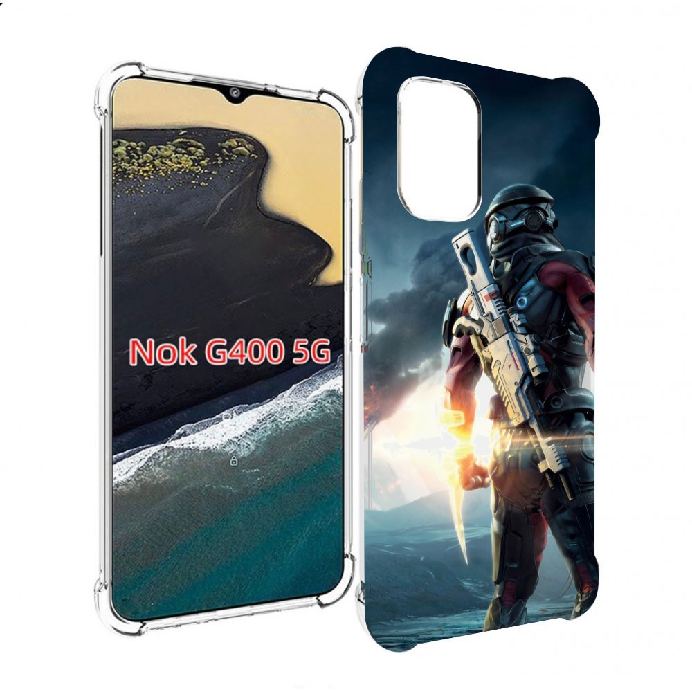 

Чехол MyPads Mass Effect Andromeda Ryder для Nokia G400 5G, Прозрачный, Tocco