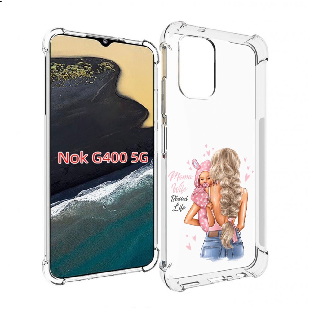 

Чехол MyPads Mama-wibe для Nokia G400 5G, Прозрачный, Tocco